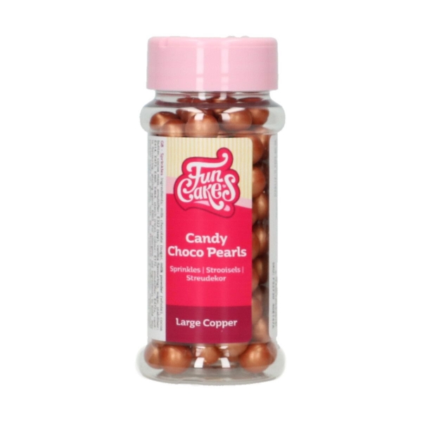 Candy Choco Perlen Large - Kupfer